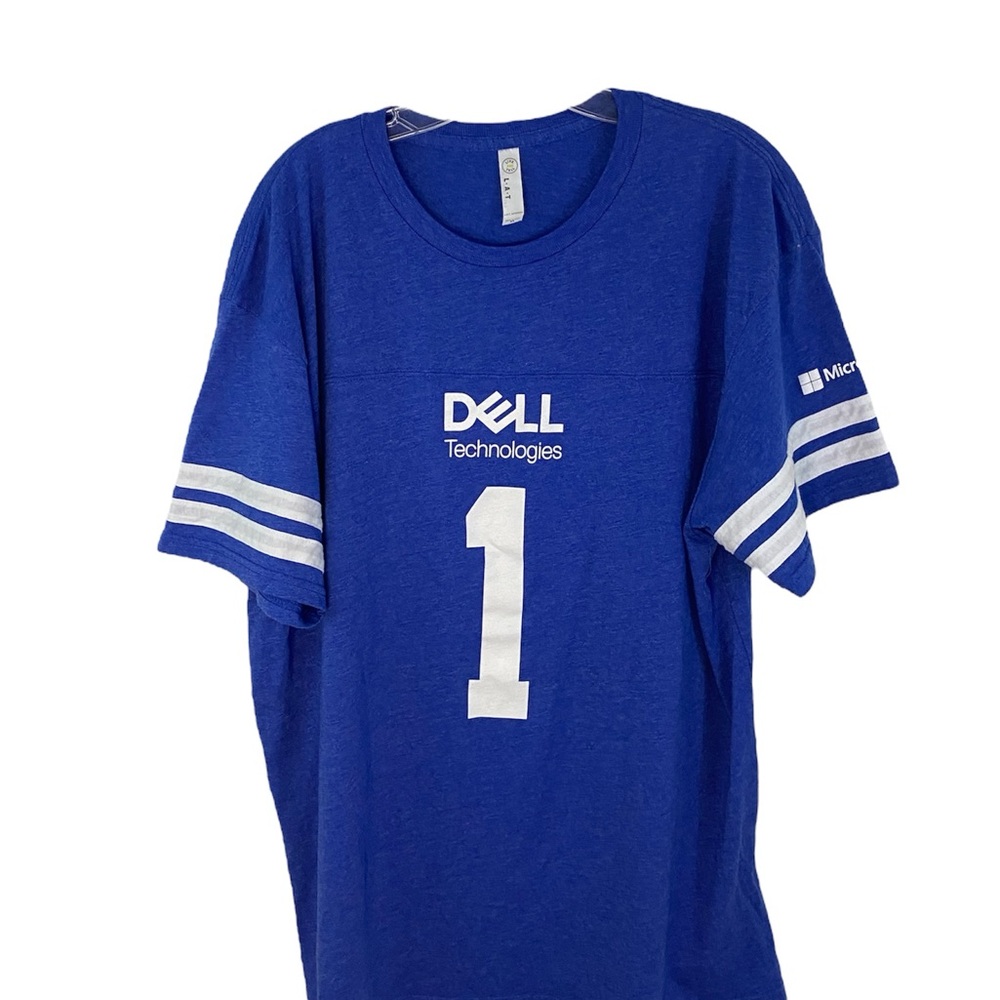 Dell Technologies Blue T-Shirt Men Size XL